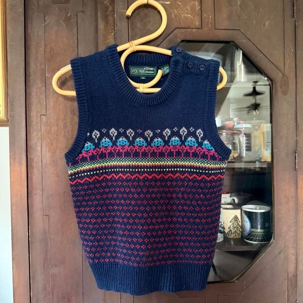 Unbranded Women's Navy and Blue Jumper